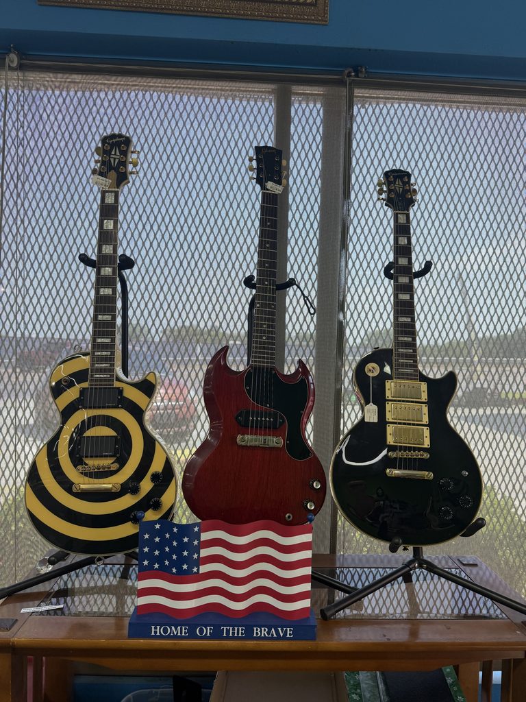 Three Guitars